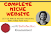 make a complete highly profitable micro niche website
