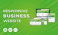 design custom responsive business website on wordpress
