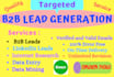do b2b lead generation, targeted linkedin lead generation