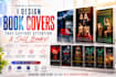 design fantasy book cover design, KDP , ebook cover, paperback and kindle cover