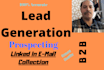 do USA b2b lead generation and targeted email list building