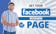 set up SEO optimized professional facebook business page