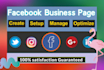 create, design and optimize facebook business page