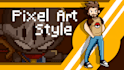 create a cool pixel art for you
