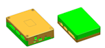 design 3d modeling making referring from 2d