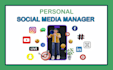 be your ecommerce manager social media manager marketing specialist consultant