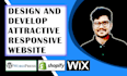 design and develop attractive responsive website