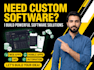 build a full stack web app and custom software