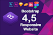 convert xd, PSD, figma, and sketch to bootstrap responsive