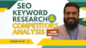 do indepth SEO competitor analysis in 24 hrs using  semrush tool