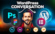 convert PSD to wordpress, figma to wordpress, HTML to wordpress with elementor