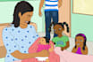 design african american child book illustration