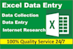 be virtual assistant for fast accurate data entry for web research