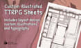 design custom table top rpg character sheets