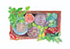 do watercolor food and vegetables illustration