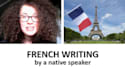 write your text in french