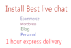 add the best live chat support to any website