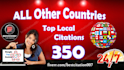 submit your website to 300 all country local citations