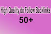 build SEO backlinks white hat manually building service