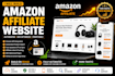 build an amazon affiliate website with product automation and SEO