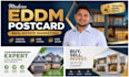do modern eddm postcard, real estate postcard design