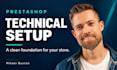 install and technically configure your prestashop store