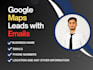 scrape google maps business leads with emails