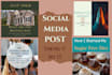 create attractive social media posts