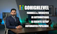 setup gohighlevel CRM sales funnels and ai chatbot automation