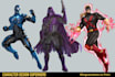 create concept art superhero character design for comics