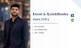 do excel, quickbooks data entry and CRM management