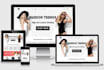 do wordpress website design, ecommerce website, landing page with elementor pro