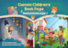create magical children book illustrations