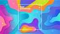 draw modern  2d background illustrations
