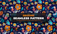 create awesome seamless pattern for print fabric textile