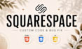 do CSS and js coding for your squarespace website