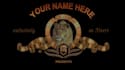 create mgm lion intro with your text and video in 2 hours