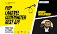 build a website with PHP and codeigniter