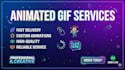 create professional animated GIF for icons and illustrations