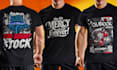 design a custom graphic t shirt for your brand or merch