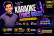 create amazing karaoke lyric video plus audio visualization