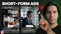 create viral short form video ads for tiktok, meta, instagram and ecommerce