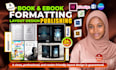 do kdp manuscript formatting, typesetting ebook formatting ebook layout design
