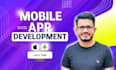 do ai mobile app development android app ios app creation as flutter app develop