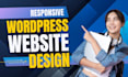develop or redesign wordpress website and fix bugs