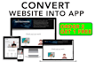 convert your website into android app in 1 hour