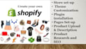 help you create and manage shopify store