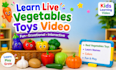 create fun kids learning videos with toys and animation