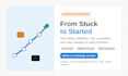 help you get unstuck and build momentum on your startup