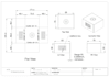 sheet metal drawing for laser machine and production